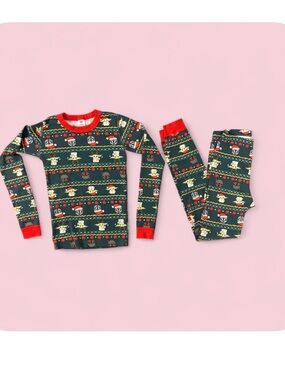 Hanna Andersson Star Wars Grogu Mandalorian Christmas Pajamas Size 14
